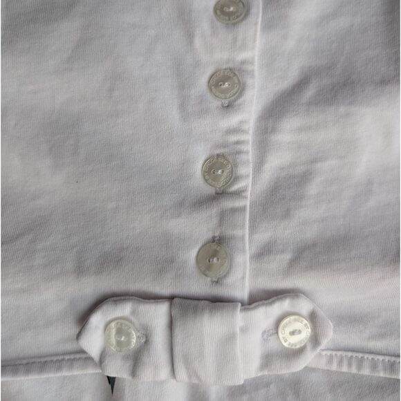 See by Chloé Iconic Bow White Top Size 4 Us - Picture 8 of 8